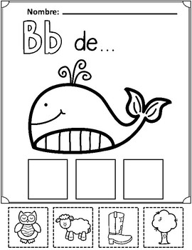 kindergarten cut and paste phonics worksheets spanish