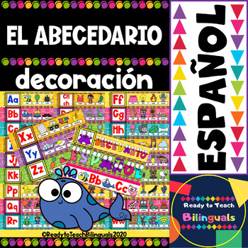 Spanish Alphabet Decoration - Decoración del Abecedario - CH, LL & RR ...