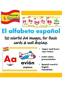 Download Spanish Alphabet Display El Alfabeto Espanol By Discover Languages PSD Mockup Templates