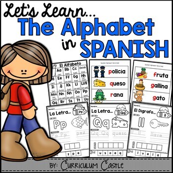 Spanish Alphabet: El Alfabeto by Curriculum Castle | TPT