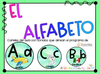 Spanish Alphabet-El alfabeto by El saloncito de Ms Daisy | TpT