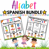 Spanish Alphabet Flashcards & Coloring Pages for Kids - 54
