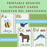 Spanish Alphabet Flashcards/Decor/Display/Abecedario/Anima