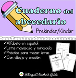 Spanish Alphabet Handwriting Journal/Cuaderno del abecedario