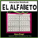 Spanish Alphabet Interactive Notebook (El Alfabeto, El Abe