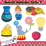 Spanish Alphabet Letter F Clip art