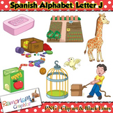 Spanish Alphabet Letter J Clip art