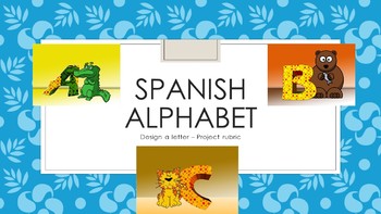 Preview of Spanish Alphabet - Poster Project