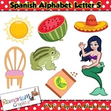 Spanish Alphabet Letter S Clip art