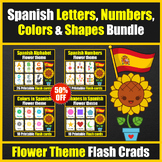 Spanish Alphabet Letters, Numbers, Colors & Shapes - Bundl