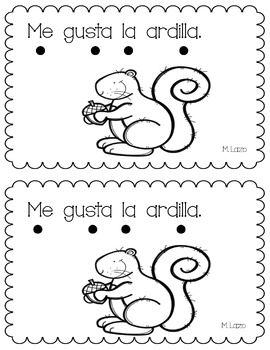 Preview of Spanish Alphabet Mini Books