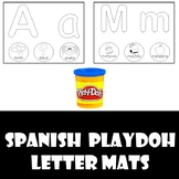 Spanish Alphabet Playdoh Mats