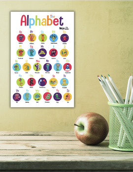 Preview of Spanish Alphabet Poster