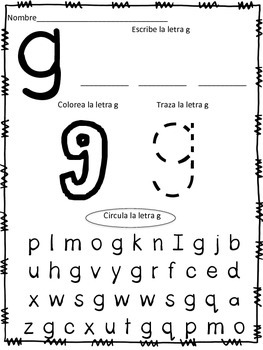 Spanish Alphabet Practice by KelleyKinder | Teachers Pay Teachers