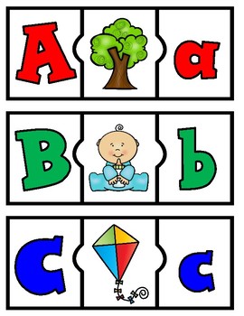 Preview of Spanish Alphabet Puzzles Beginning Sounds