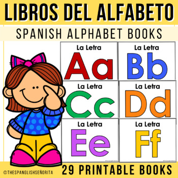 Libritos del Alfabeto | 29 Spanish Alphabet Readers Bundle | TPT