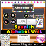 Spanish Alphabet Unit ~ El Abecedario Lesson & Classroom D