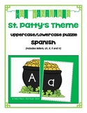 Spanish Alphabet Uppercase and Lowercase Puzzle - St. Patt