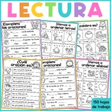 Spanish Literacy Worksheets Bundle | Spanish Alphabet | Le