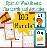 Spanish Alphabet Worksheets, Flashcards and Activities - El Alfabeto Trazos