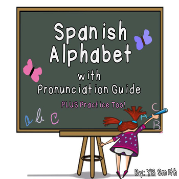 Preview of Spanish Alphabet and Pronunciation Guide Powerpoint BUNDLE