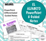 Spanish Alphabet and Pronunciation PowerPoint and Guided N