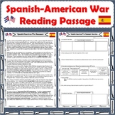 Spanish-American War Reading Passage with Response Questions