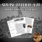 Spanish American War Reading & Worksheet