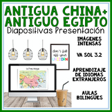 Spanish Ancient China Ancient Egypt Lesson Presentation Sl