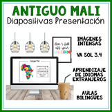 Spanish Ancient Mali Lesson Presentation Slides Antiguo Ma