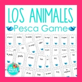 Spanish Animal Vocabulary Pesca Game | Los Animales Go Fish Game