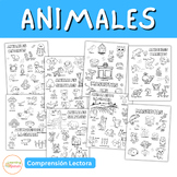 Spanish Animals Coloring Sheets | Los Animales Hojas para 