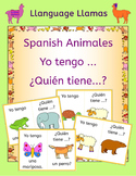 Spanish Animals Yo tengo ... Quien tiene...? Los Animales Game