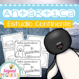 Continent Facts Unit Antarctica Booklet Spanish Edition