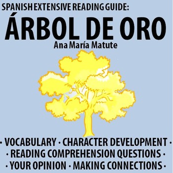 Preview of Spanish - Arbol de Oro - Extensive Reading Guide