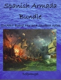 Spanish Armada SMART Board File and Student Notes with Key