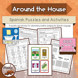 Spanish Around the House Puzzles and Activities