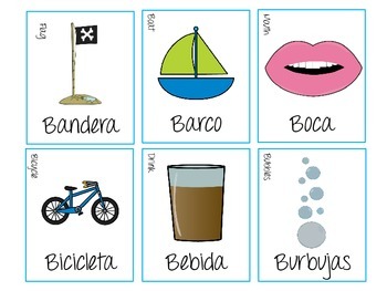 Preview of Spanish Articulation Flash Cards: A Complete Set - 463 Total Cards!