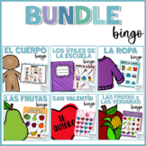 Bingo de la familia - Family Bingo Game in Spanish - Classful