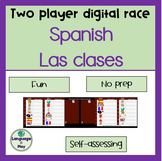 Spanish Back to School Classes Las Clases Two Player Digit