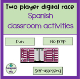 Spanish Back to School Classroom Activities Two Player Dig
