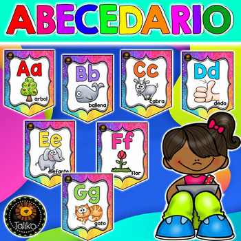 Spanish: Banner ABC by Taliko | TPT