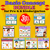 Spanish Basic Concepts Speech Therapy.Task Cards Bundle fo