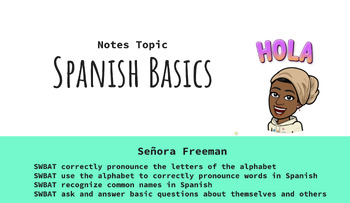 Preview of Spanish Basics