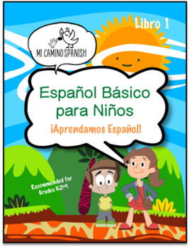 Preview of Spanish Basics Workbook! Book 1 (105 pages!) NEWLY UPDATED!