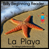 Spanish Beach La Playa Emergent Reader Guided Reading Level B l C