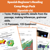 Spanish Beginner's Reading Comp Mega Pack (Spanish 1)