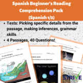Spanish Beginner's Reading Comprehension Pack 1 (Spanish 1)