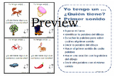 Spanish Beginning Sounds - Yo Tengo/Quien Tiene