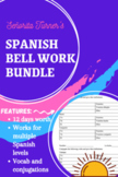 Spanish Bell Work/Bridges Bundle